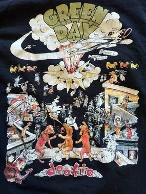 Vintage Green Day Dookie Band Tee!